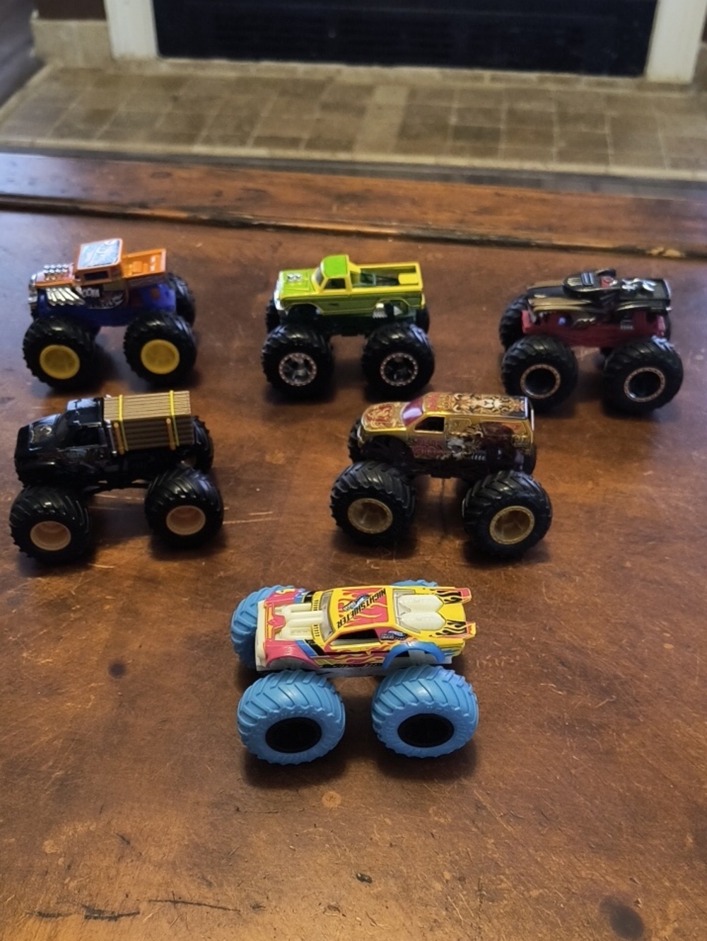 Monster Truck Toy Lot Of 6